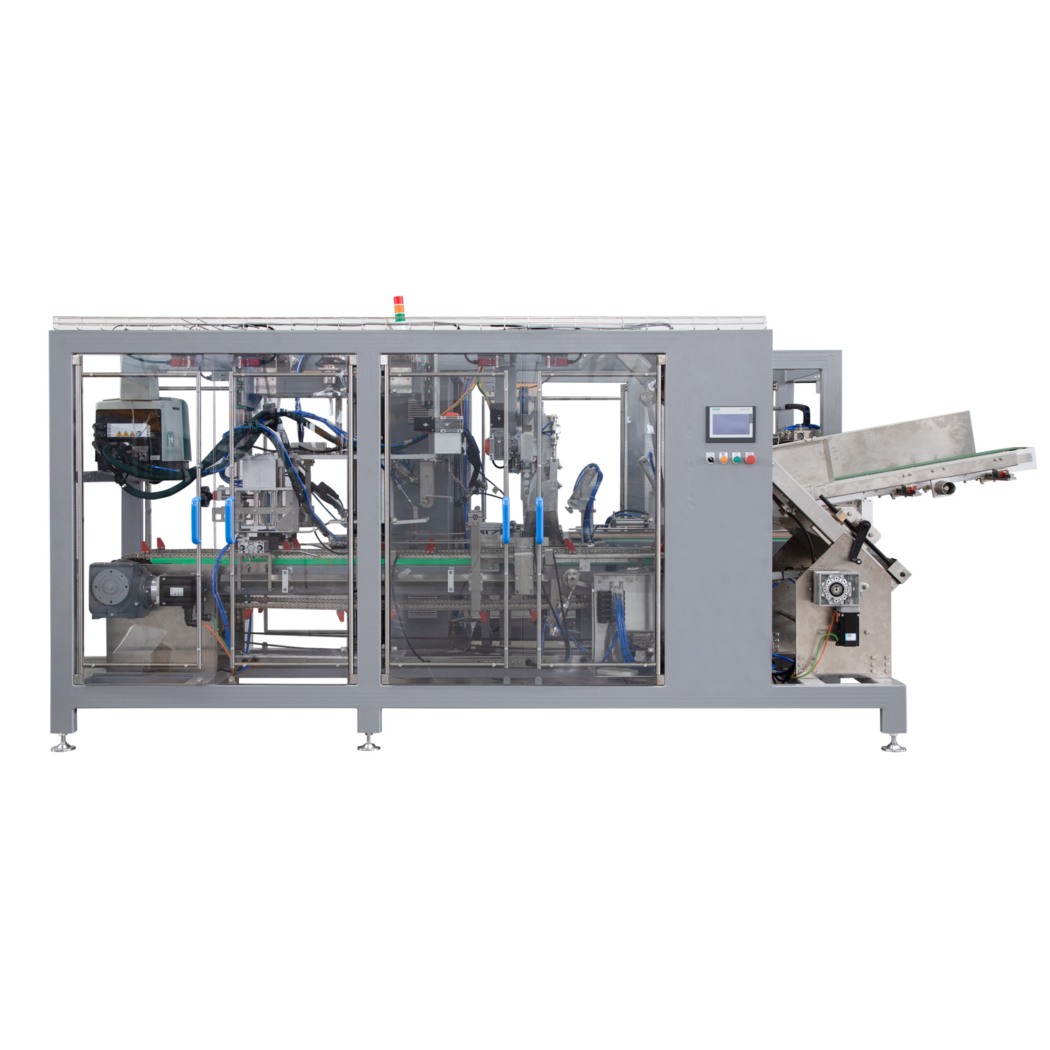 VPAK High Efficiency Side Loading Wraparound Case Packer for 24 Bags Milk Packaging