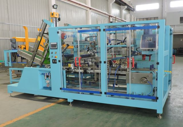 Side Infeed Wrapping Machine Automatic Side Feed Carton Wrapper for Packaging Line
