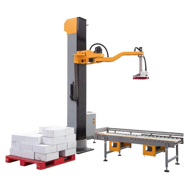 WKD-JMD-110 Robotic Palletizing System & Single Column Joint Palletizer Packaging Machine